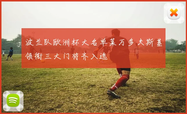 波兰队欧洲杯大名单莱万多夫斯基领衔三大门将齐入选