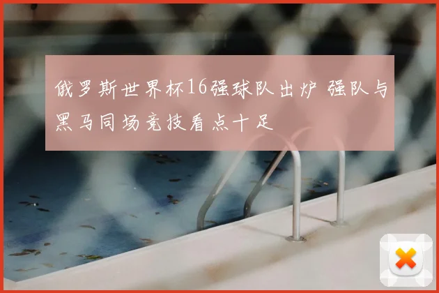 俄罗斯世界杯16强球队出炉 强队与黑马同场竞技看点十足